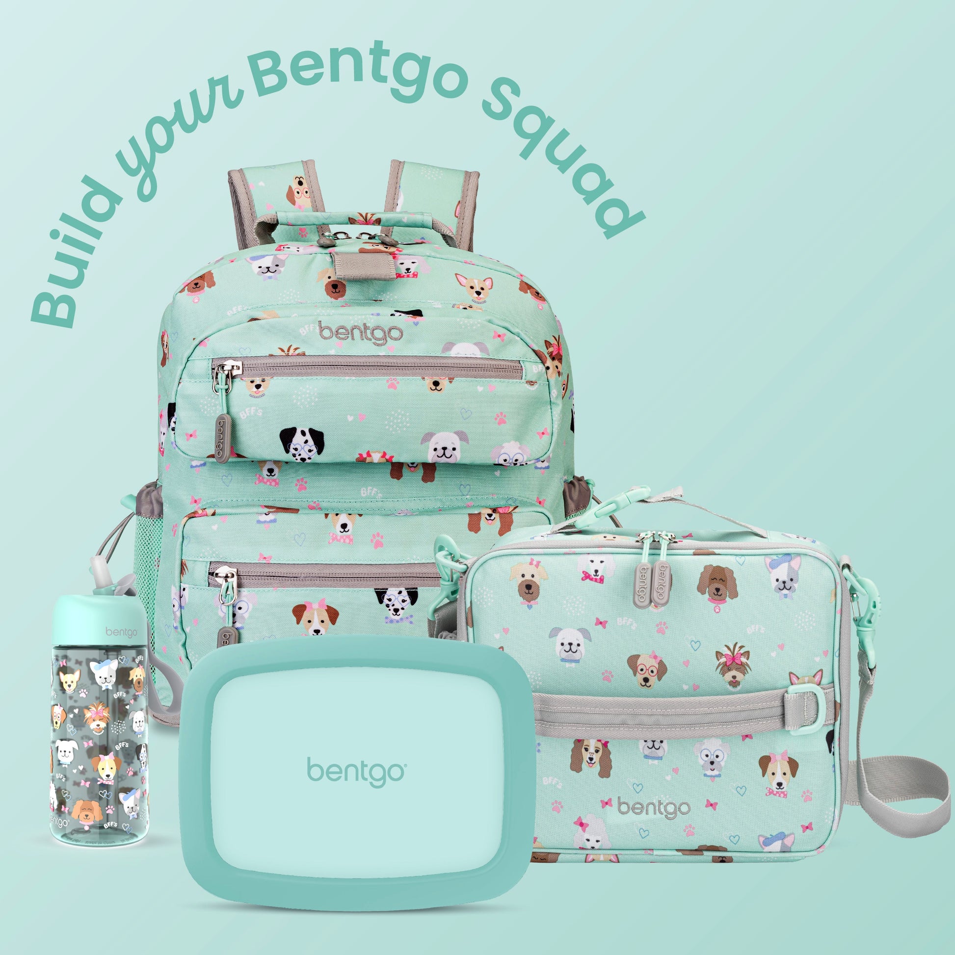 Bentgo® Kids Lunch Box - Seafoam | Build Your Bento Squad