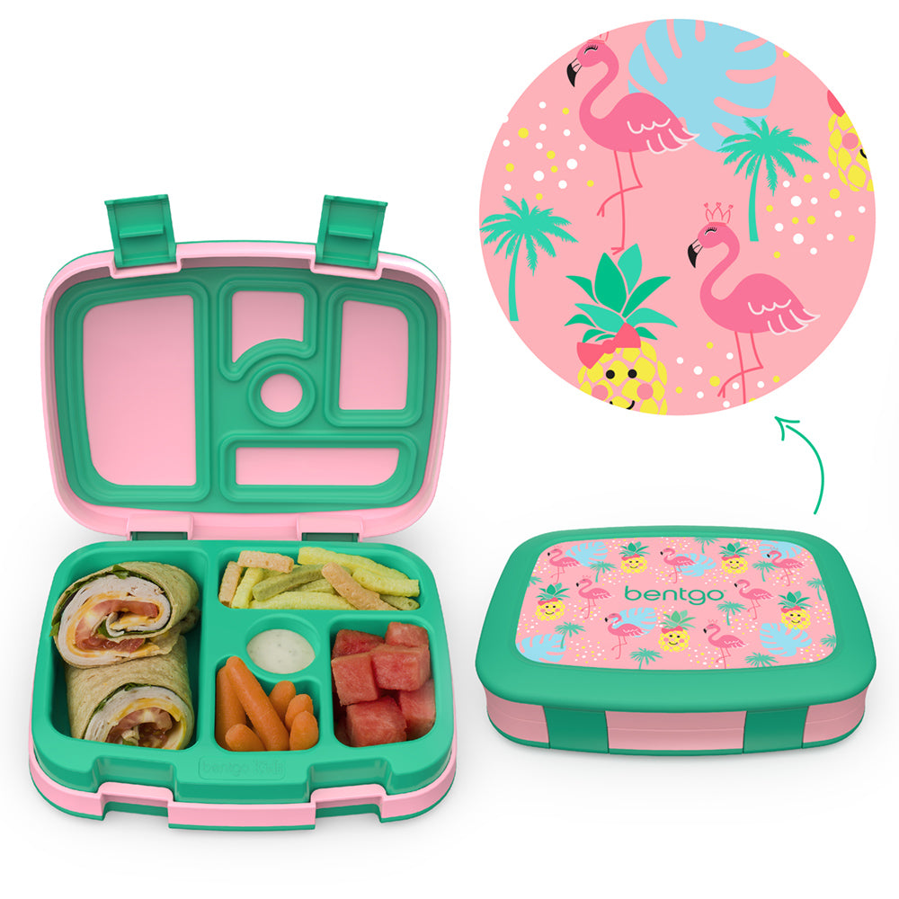 Bentgo Kids Prints Lunch Box & Backpack - Tropical